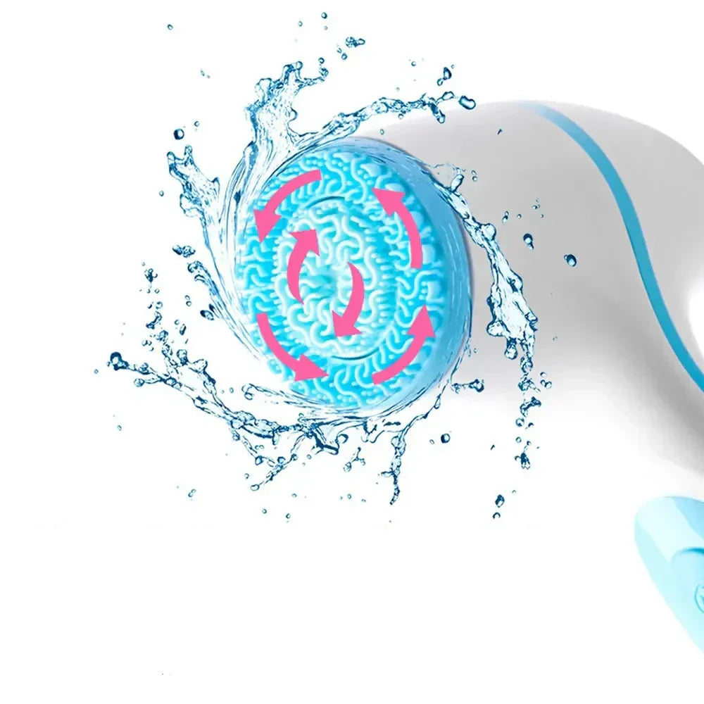 Maliben | Facial Cleanser Visopure 3-In-1 | Sonic Technology | Deep Cleaning & Massage | Rechargeable & Waterproof