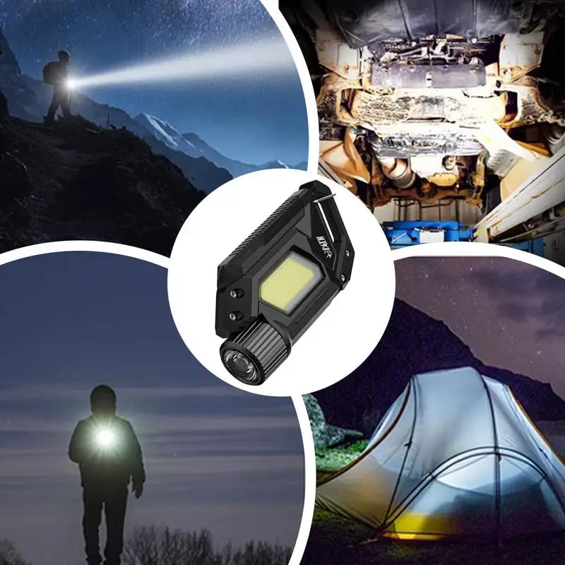 Maliben | Rechargeable Lightweight Led Edc Camping Keyring Light