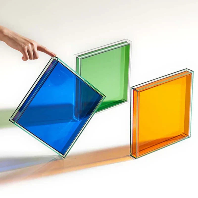 Maliben | Acrylic Serving Tray in "Color Pop"