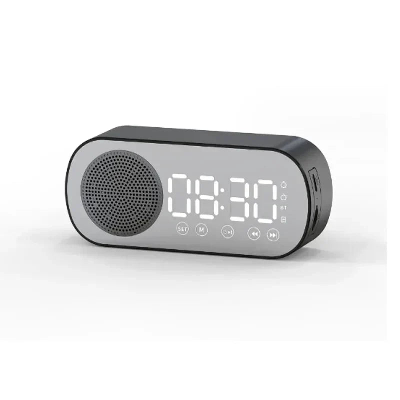 Maliben | Digital Alarm Clock with Bluetooth Speaker & FM Radio
