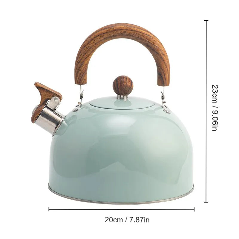 MaLiben | 1 Piece 2.5/3 l Liter Kettle Made Of Stainless Steel, Thickened Kettle, Gas Induction Stove, Universal Kettle, Kettle
