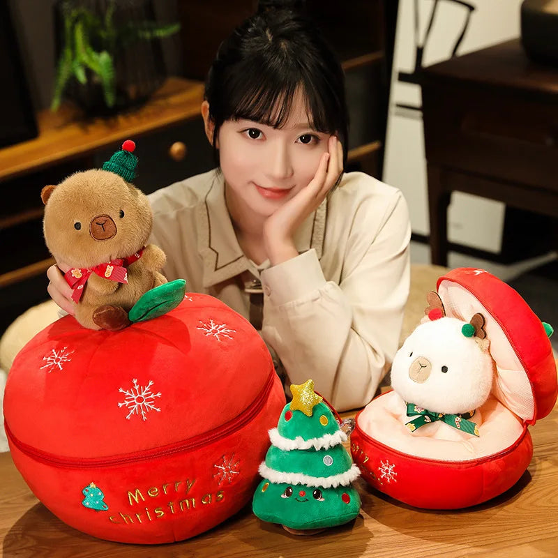 Maliben | Christmas Theme Soft Snuggly Plush Toy Set