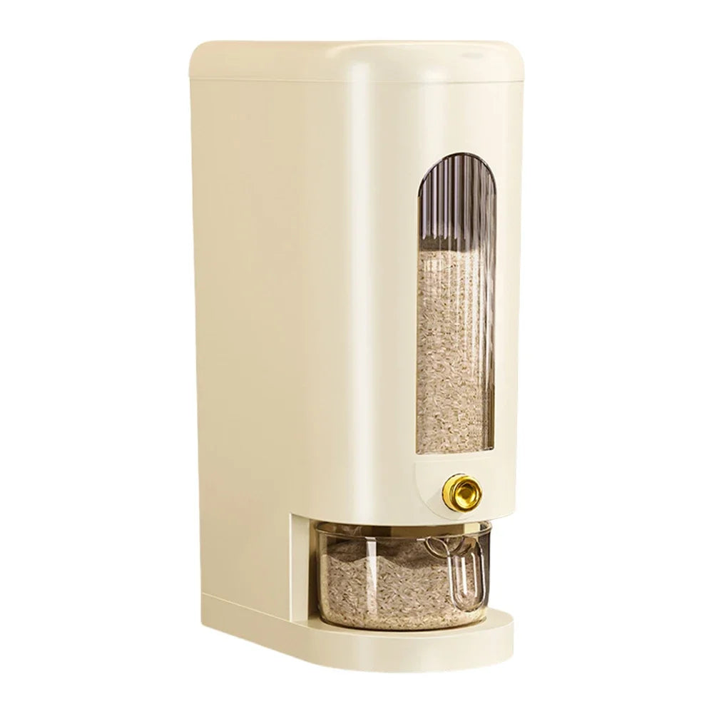 Maliben | Travel & Grain Dispenser Grainguard | 5 Kg / 10 Kg | Automatic & Insect Proof | Airtight & Hygienic