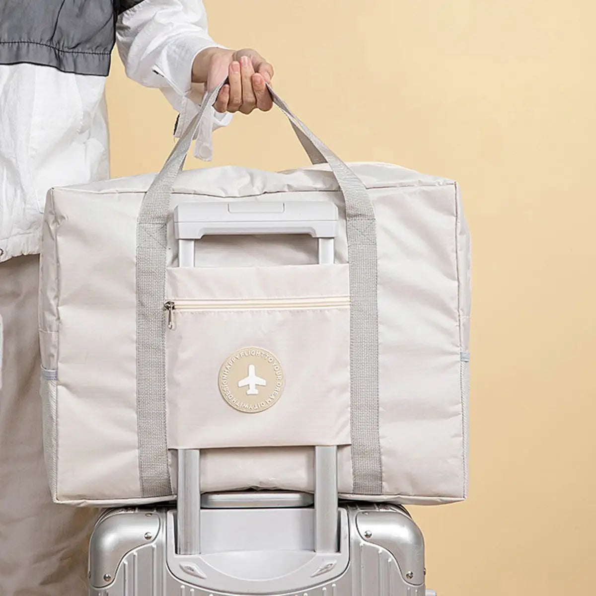 Maliben | Voyalite Travel & Storage Bag | Foldable & Trolley-Compatible | Large Capacity With Additional Compartments