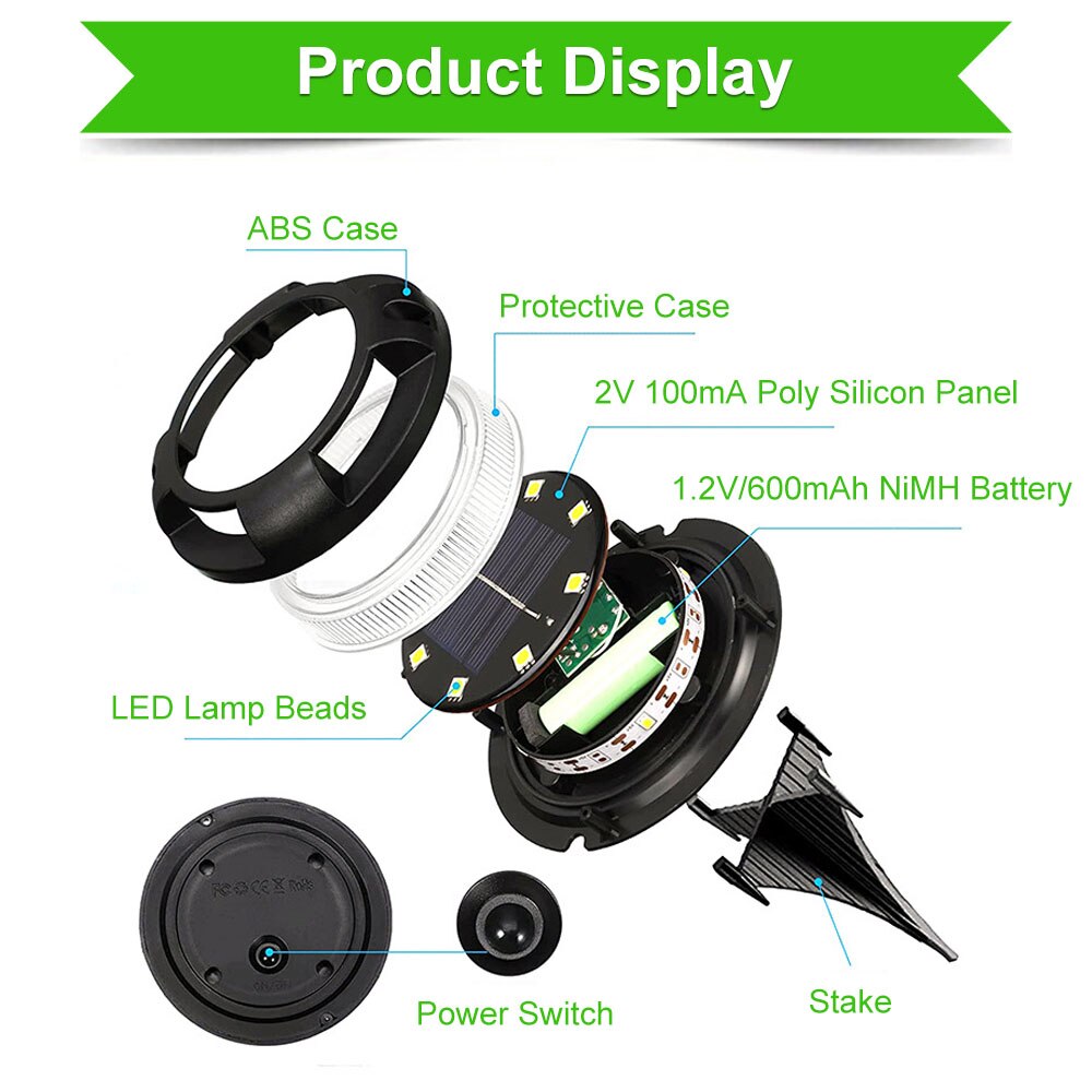 Maliben | Eco Solar Colorful Garden Light