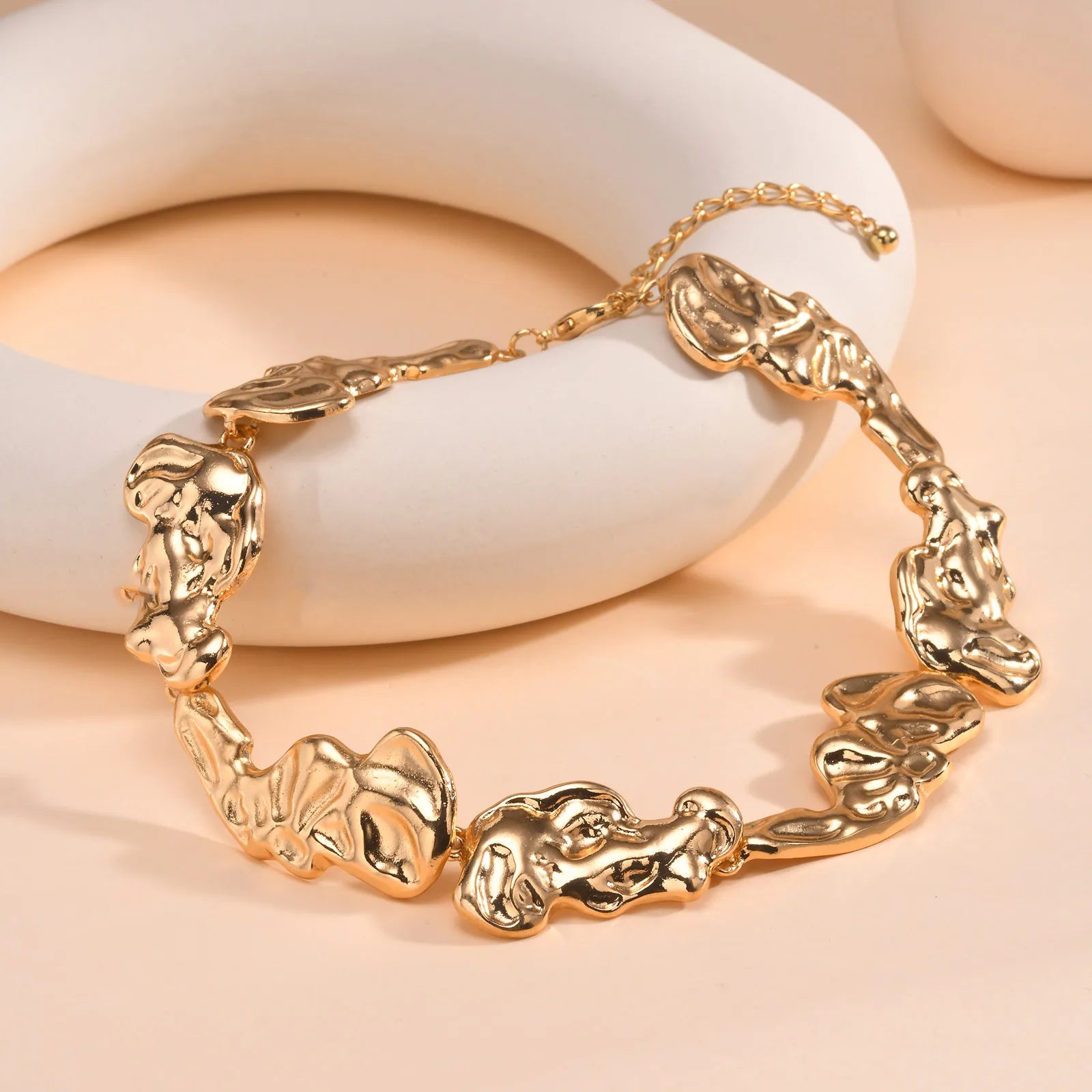 Maliben | Melted Lava Choker Necklace