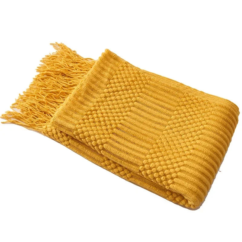 Nordic Style Dick Knitted Blanket — Maliben home decor