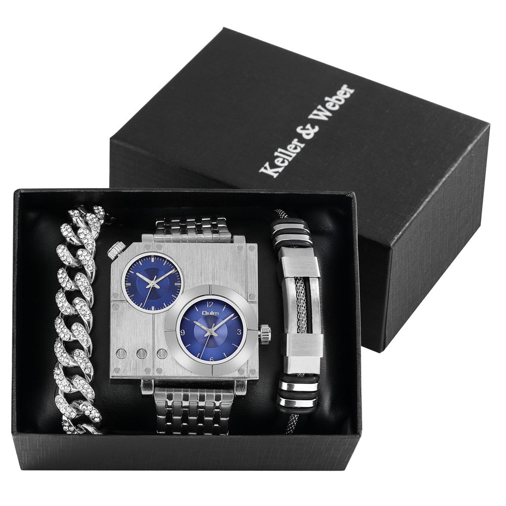 Maliben | Ultimate Time Keeper Square Watch Gift Set
