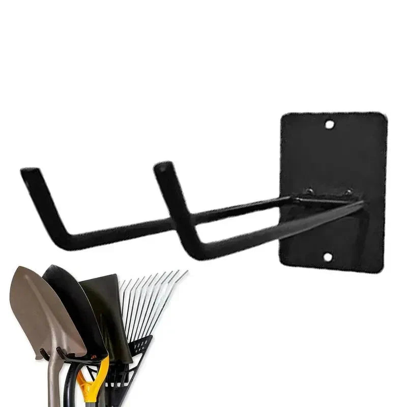 Maliben | Fixorado Wall Mount For Garden Tools | Robust Tool Holder Made Of Steel | Space-Saving Organizer For Garage, Cellar & Workshop