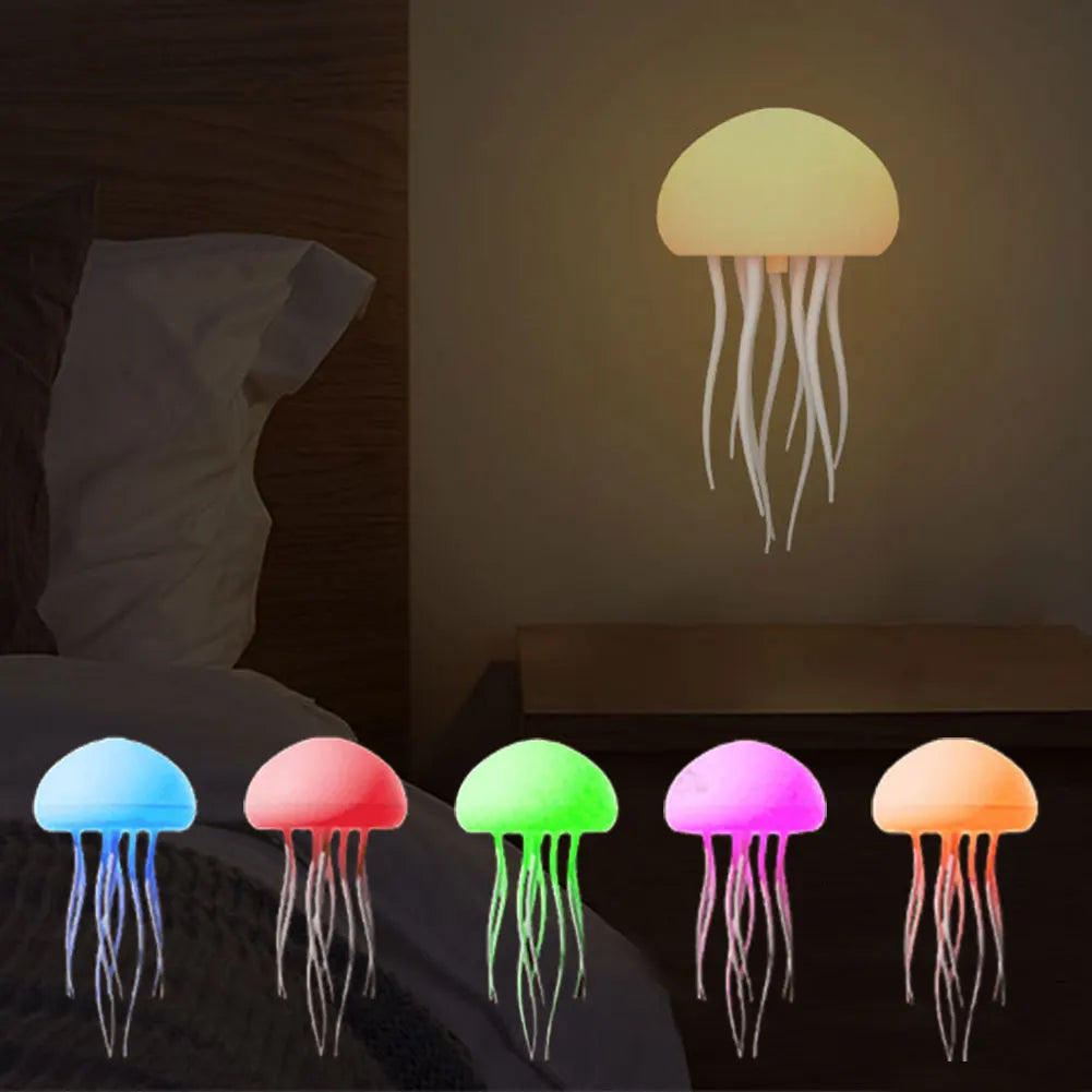 Maliben | Jellyfish Rgb Voice Control Pendant Night Lamp