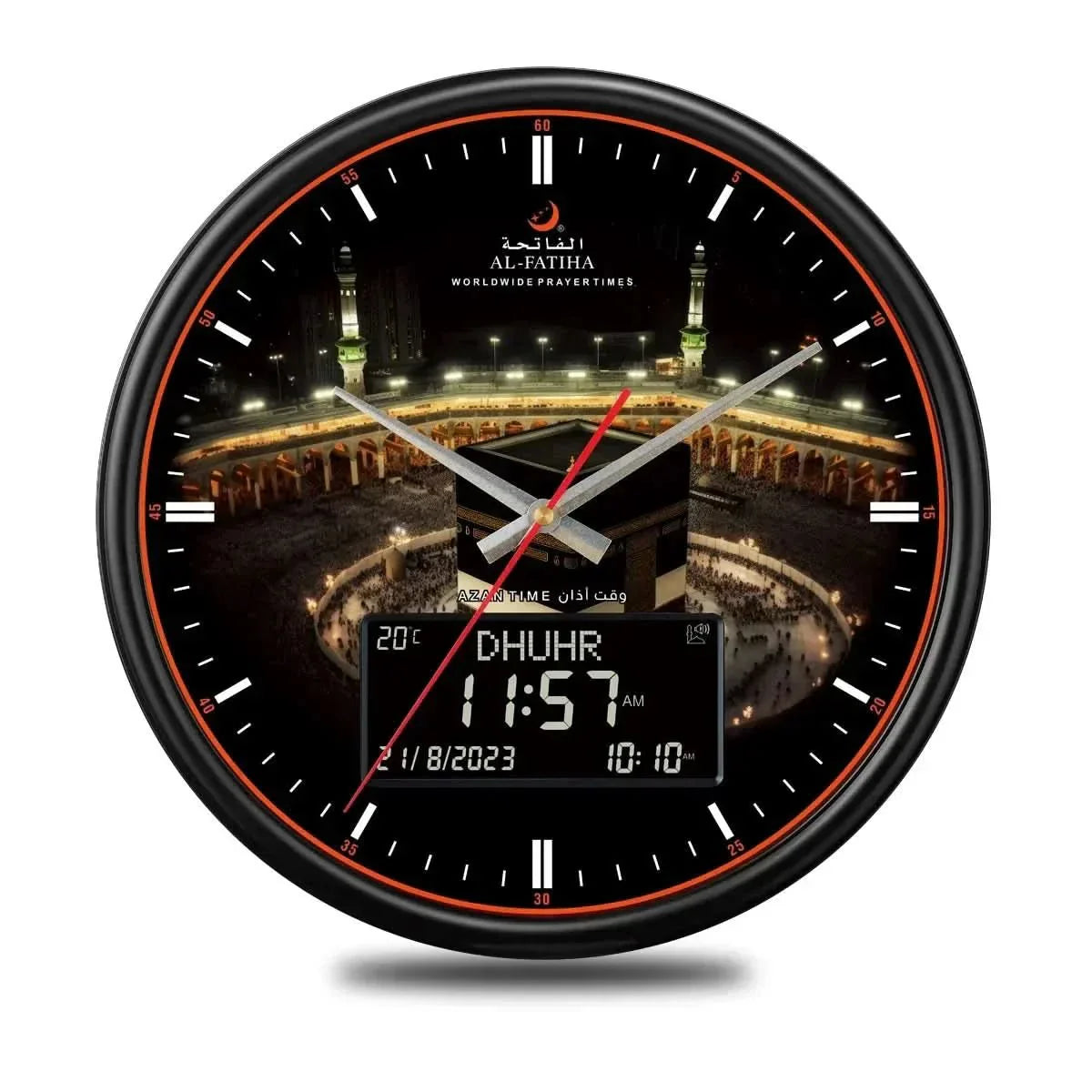 Maliben | Prayer Clock With Automatic Azan Adjustment And 10 Azan Sounds