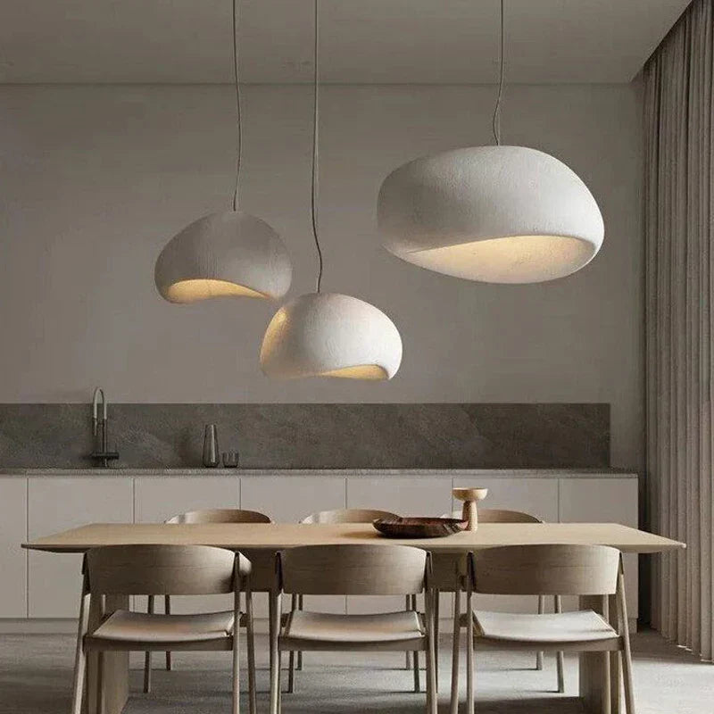 Maliben | Zenglow Wabi Sabi Pendant Light | Minimalist Design | Elegant Hanging Light For Living Room & Dining Room