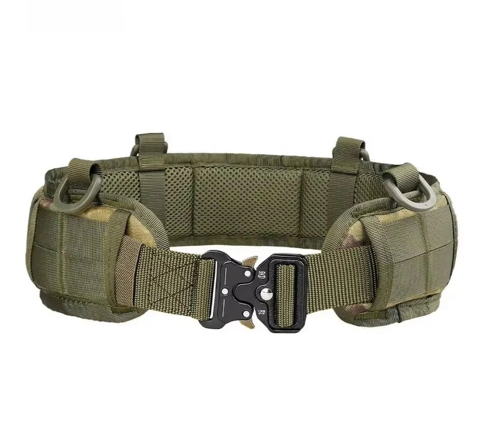 Maliben Tactical Quick-Release Belt — Nylon, Metal Buckle