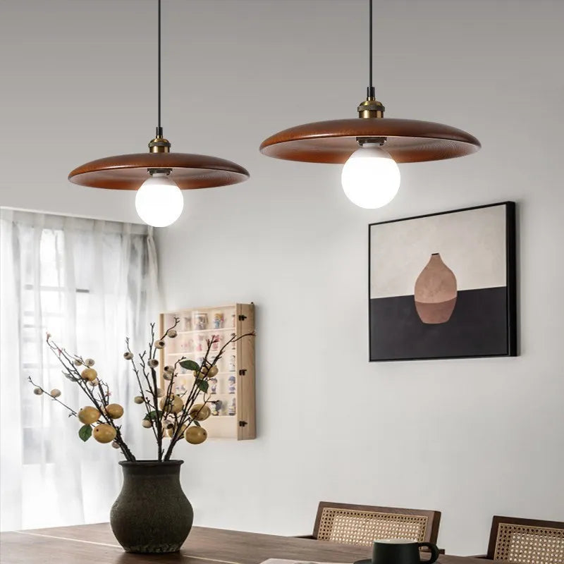 Maliben | Nordic Minimalist Wooden Led Pendant Lamp