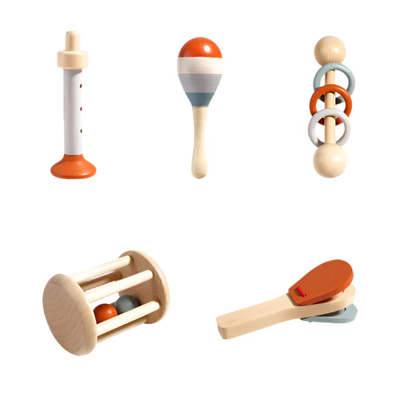 Maliben | Melodymates | Musical Discoveries - Educational Musical Instruments Set For Babies And Toddlers