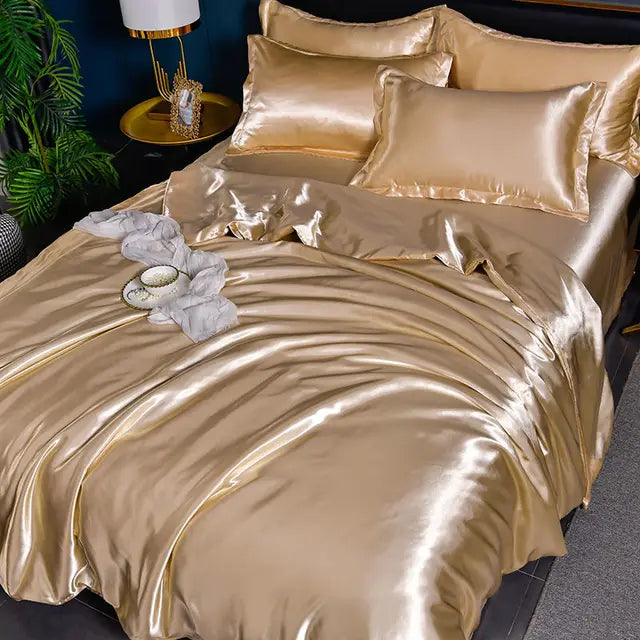 Maliben | Satinluxe Duvet Cover - Luxe Satin Duvet Cover For Your Bedroom