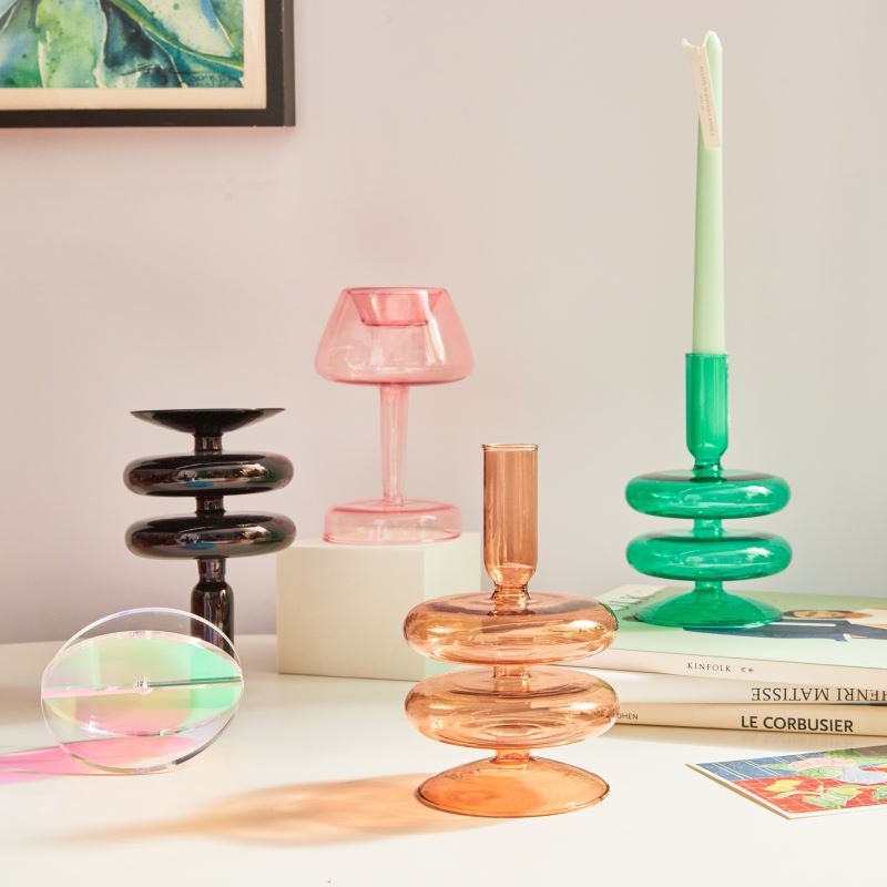 Maliben | Spiral Geometric Candle Holders