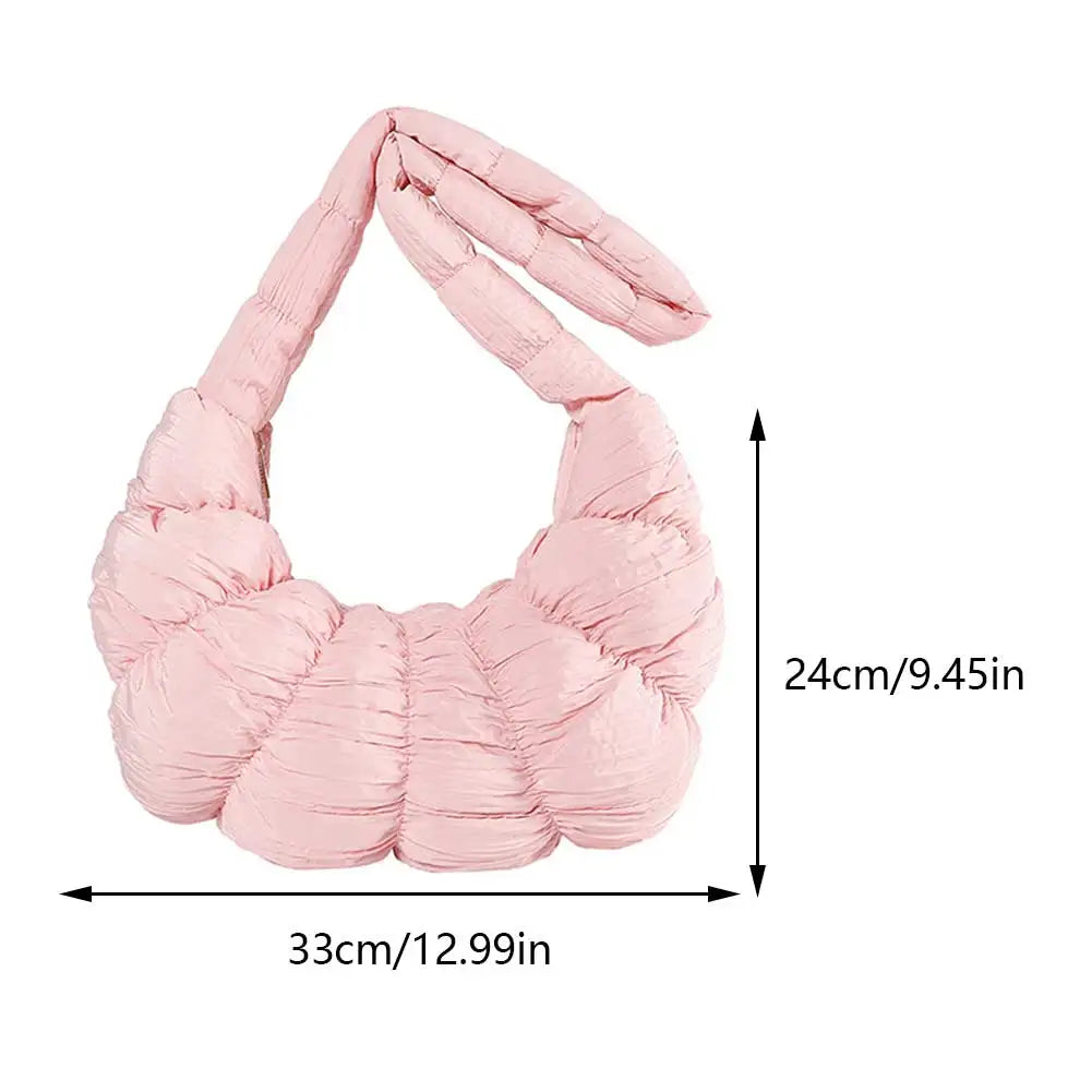Maliben Puff Croissant Shoulder Bag