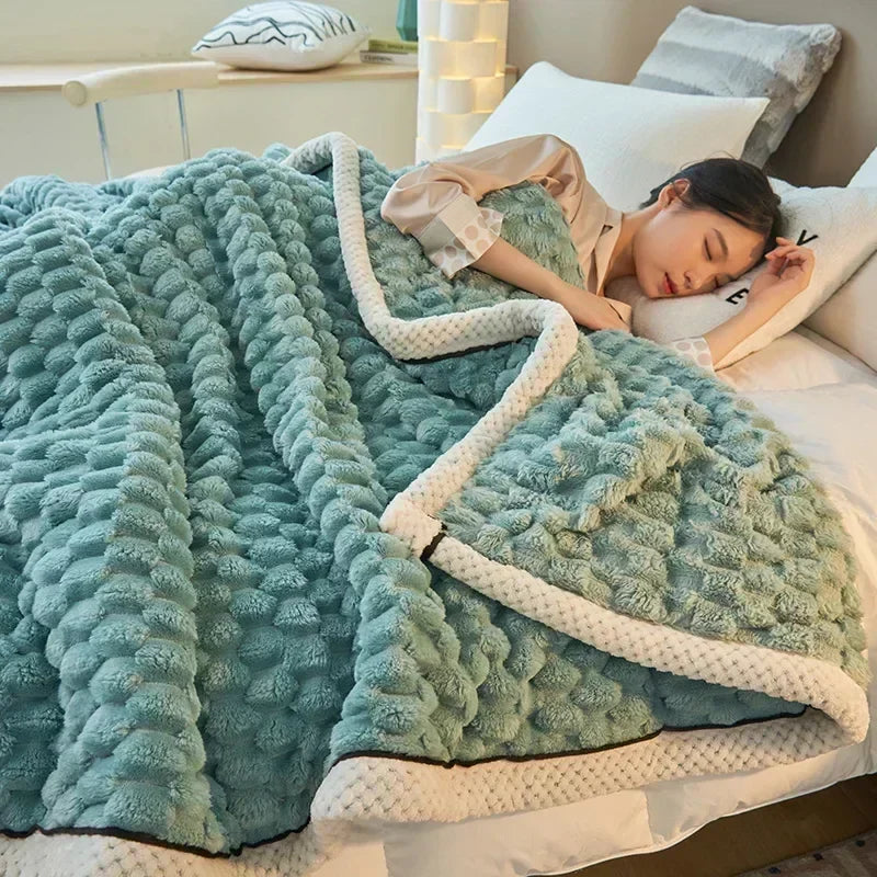 Maliben Autumn Flannel Blanket
