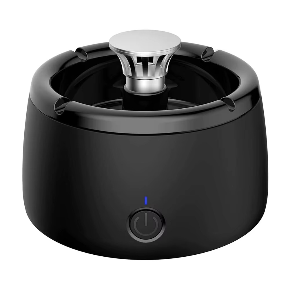 Maliben | Rechargeable Smokeless Ashtray FOr Home, Office, Car or Outdoor Use – Black