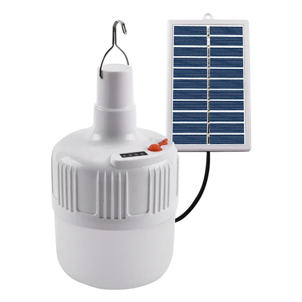 Maliben | Solanite Solar Led Hanging Lamp | 6–12 Hrs. Light | Rechargeable & Ip65 Waterproof | For Camping, Garden & Emergencies