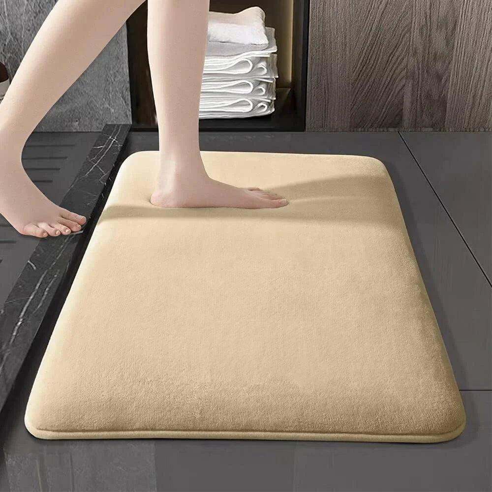 Maliben | Coral Velvet Super Absorbent Door Mat Non-Slip