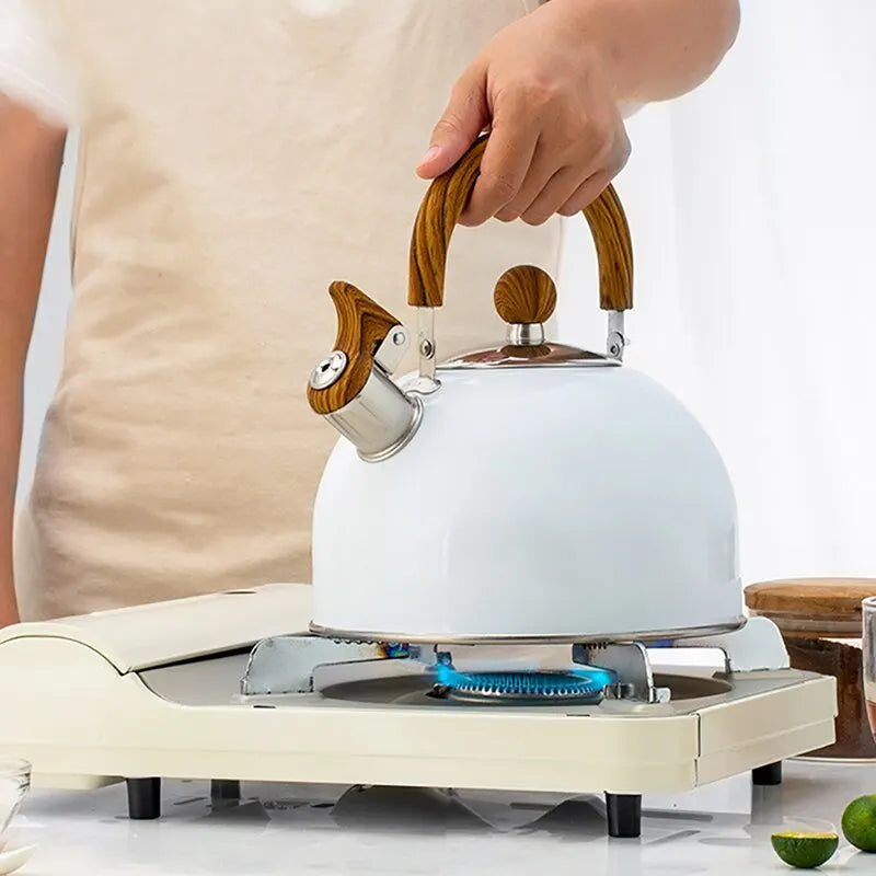 Maliben | 1 piece 2.5/3 l liter kettle made of stainless steel, thickened kettle, gas induction stove, universal kettle, kettle