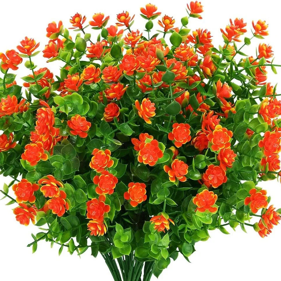 Maliben | Artificial Flowers Florasun | Uv-Resistant & Weatherproof | Hanging Decorative Plants For Garden & Balcony | Easy Care & Evergreen