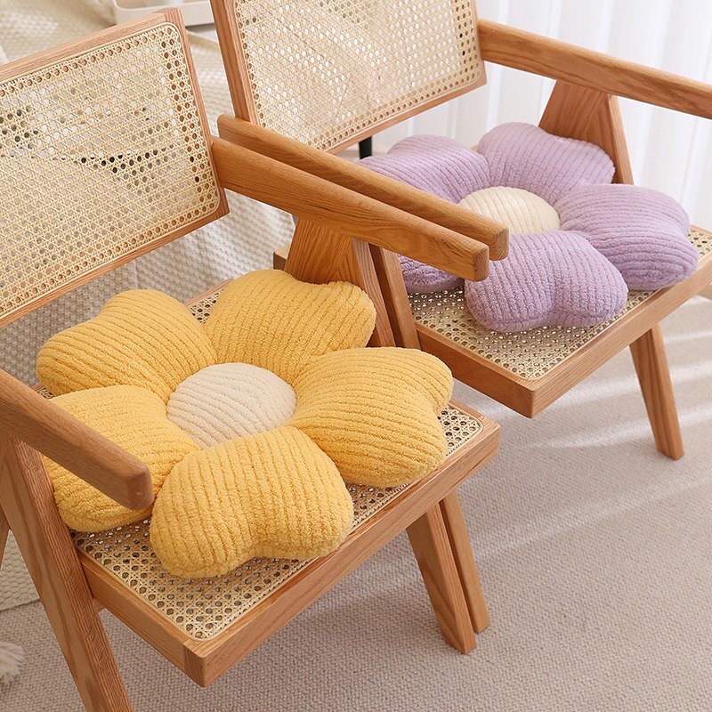 Maliben | Soft Clover Flower Decorative Pillow