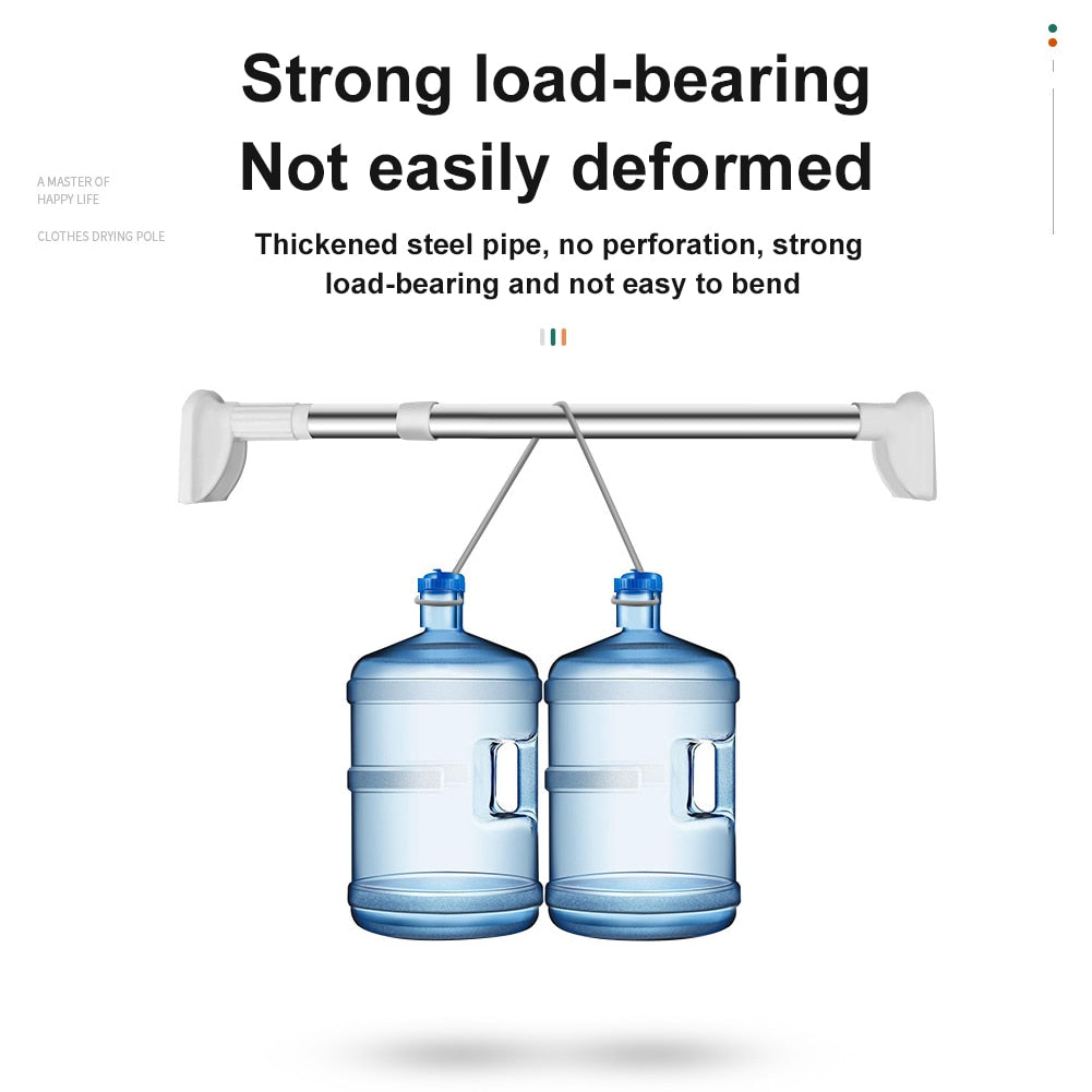 Maliben | Space Saver Adjustable Telescopic Clothes Hanger Rod