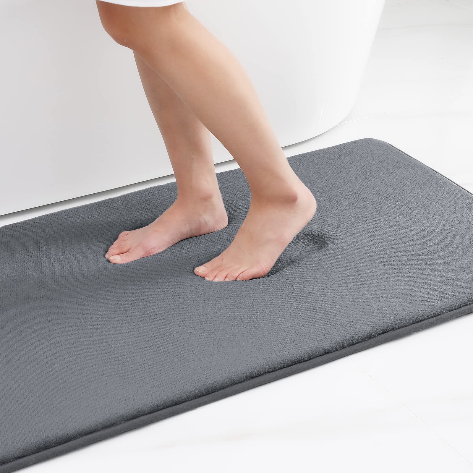 Maliben | Quick Absorbent Anti Slip Memory Foam Bath Mat