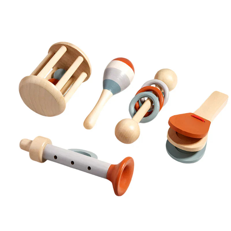 Maliben | Melodymates | Musical Discoveries - Educational Musical Instruments Set For Babies And Toddlers