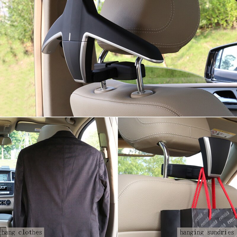 Maliben | Multifunctional Headrest Suit Holder Car Hanger