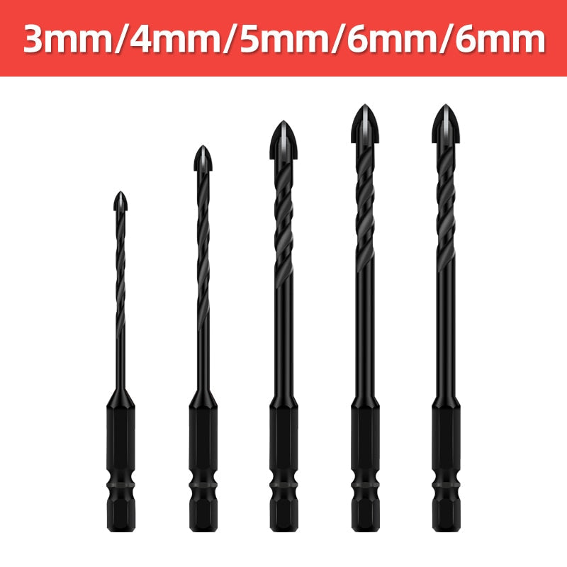 Maliben | Heavy-Duty Mega Ultimate Cross Hex Drill Bit Set