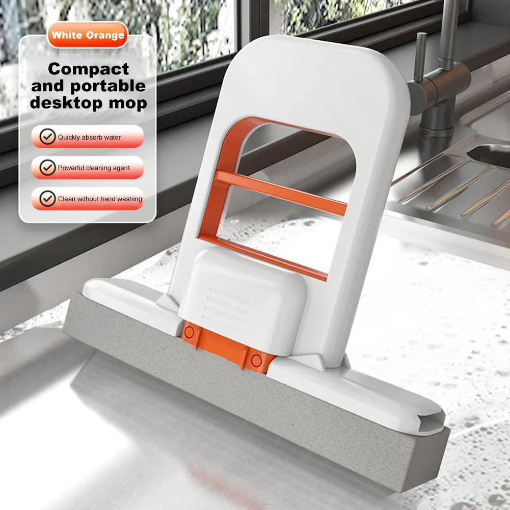 Maliben | Scratch-Safe Compact Dual Texture Sponge Mop