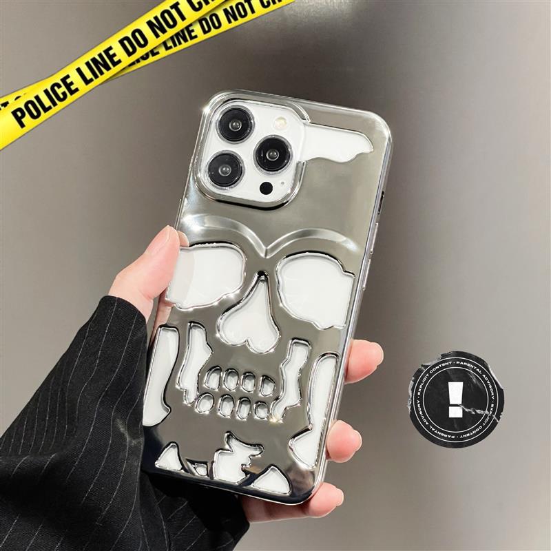 Maliben | Gothic Midnight Skull Phone Case