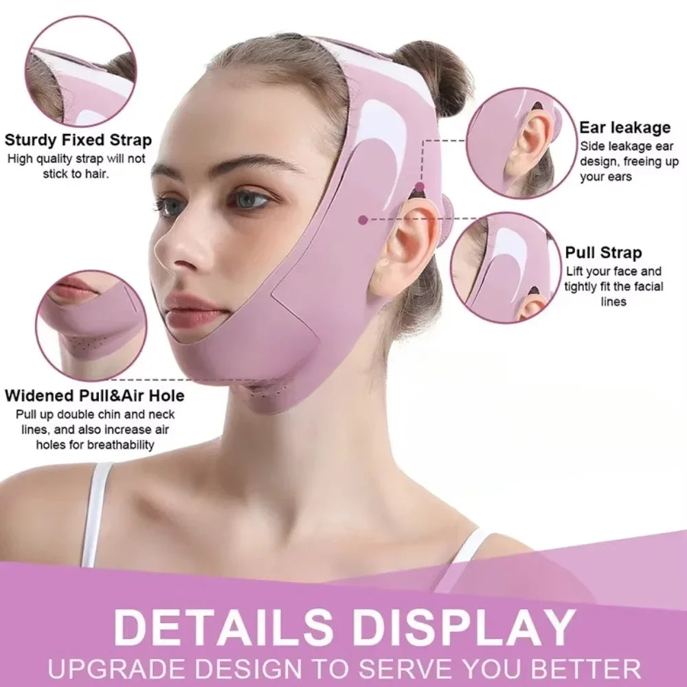 Maliben | V-Lifting Mask Faceform | 360° Facial Lifting | Breathable & Elastic | For Women & Men