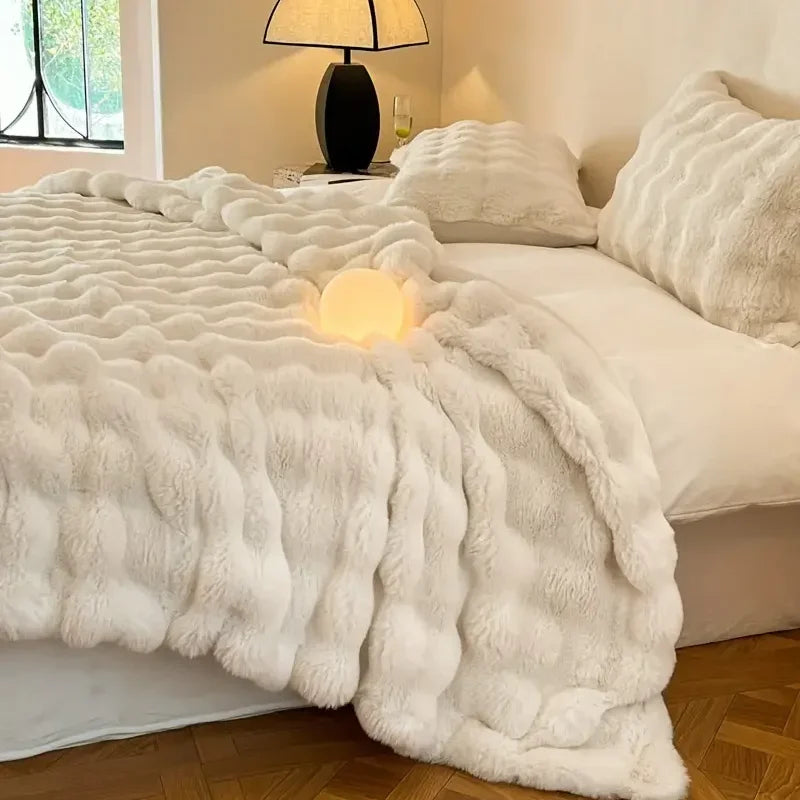 PlushCozy | Faux Fur Winter Blanket — Maliben home decor