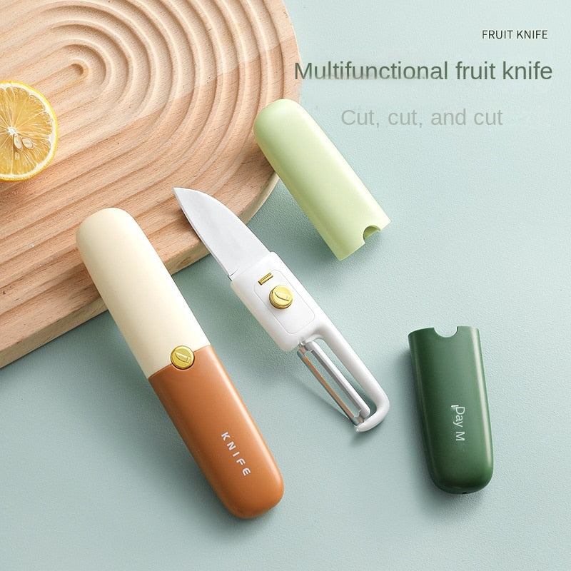 Maliben | 2in1 Vegetable Peeler Home Chef Mini Knife
