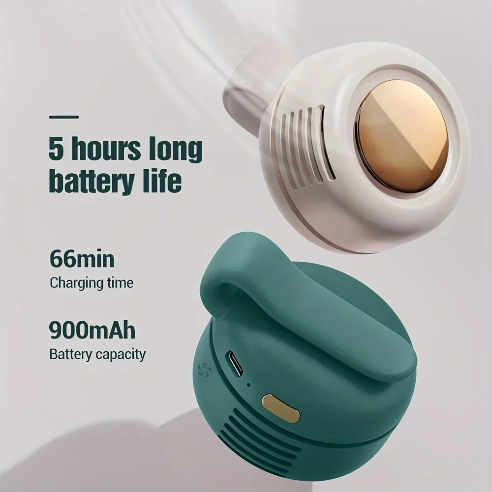 Maliben | Breezeclip Mini-Fan | Quiet, Portable And 360° Rotatable For Kids And On The Go
