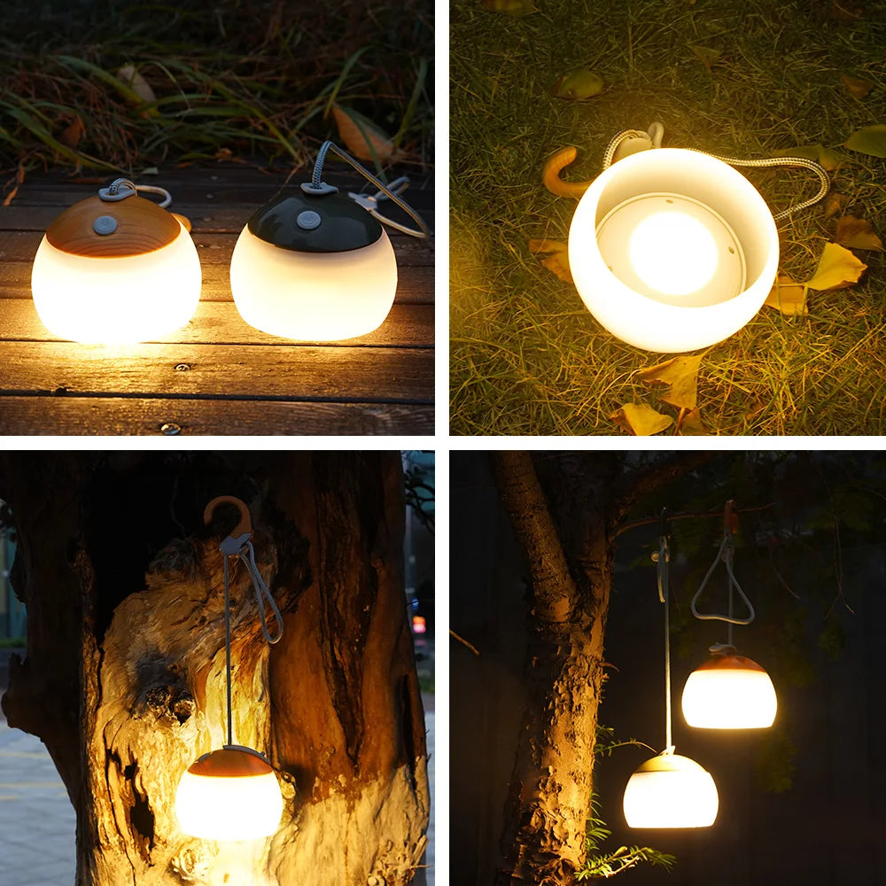Maliben | Retro Camping Lantern Usb Rechargeable Light - Campglow