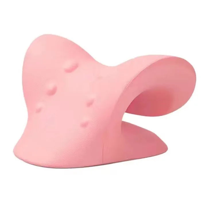 Maliben | Neck & Shoulder Stretcher Spineluma | Ergonomic Traction Pillow | Pain Relief & Posture Correction | Pu Foam