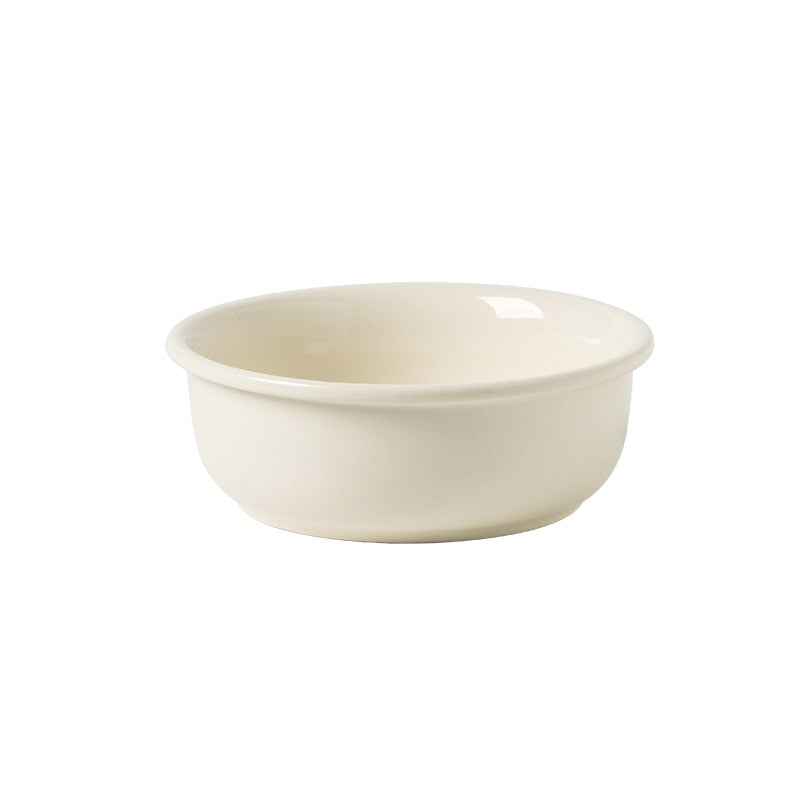 Maliben | Misha Ceramic Elevated Cat Bowl with Wooden Stand