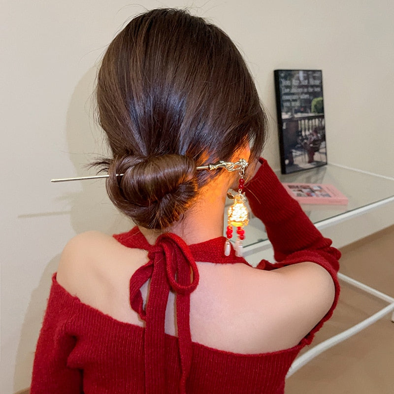 Maliben | Luminous Stylish Butterfly Lantern Hairpin
