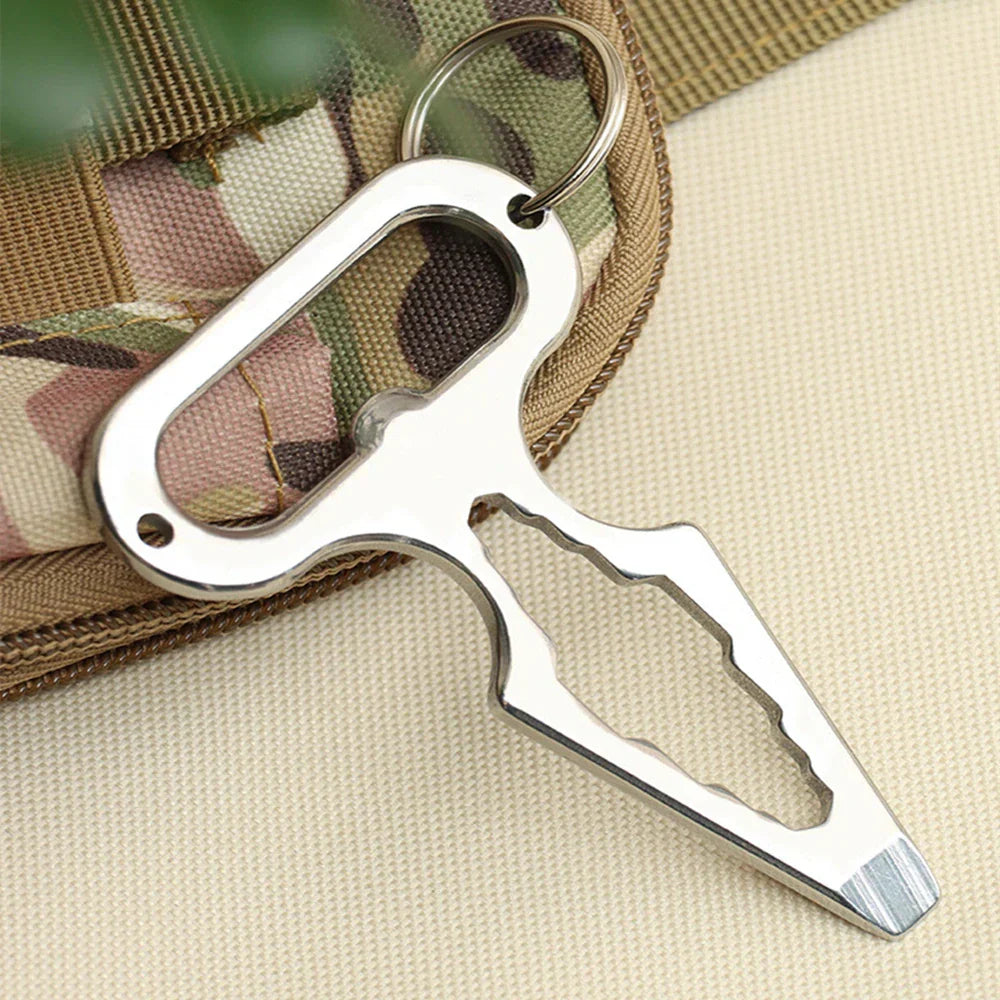 Maliben | Stainless Steel Survival Multi-Tool Bottle Opener Camping Wrench