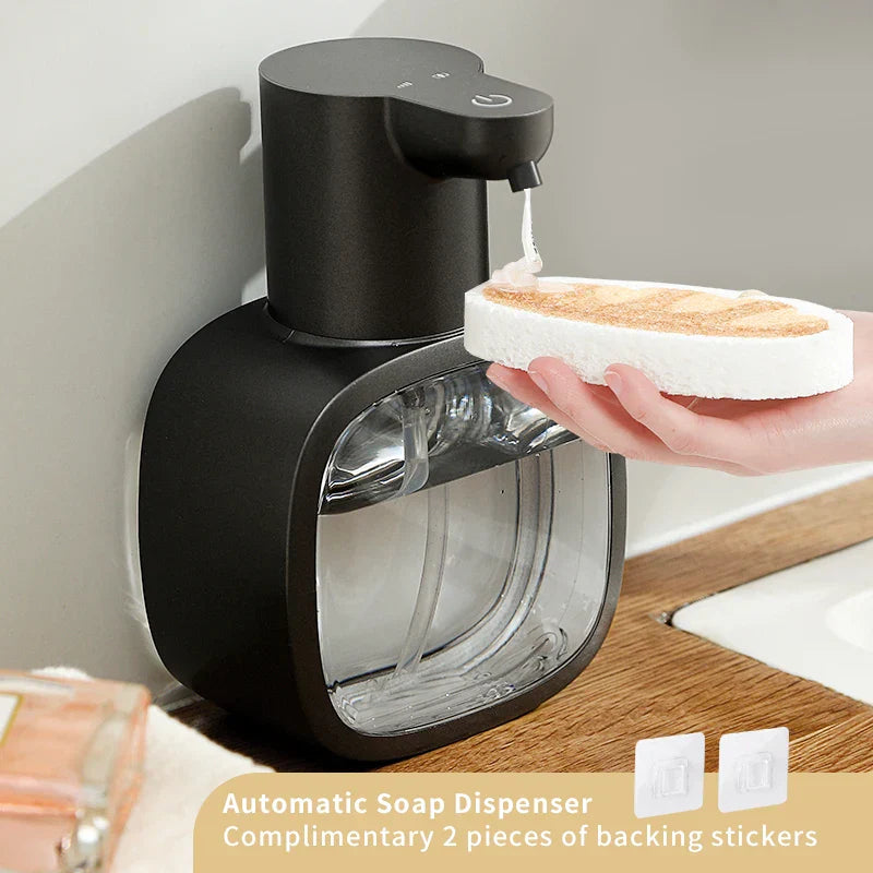 Maliben | Automatic Soap Dispenser Foamello | Wall Mounted | 500 Ml | Rechargeable & Touchless | Sensor Activated Foam Function
