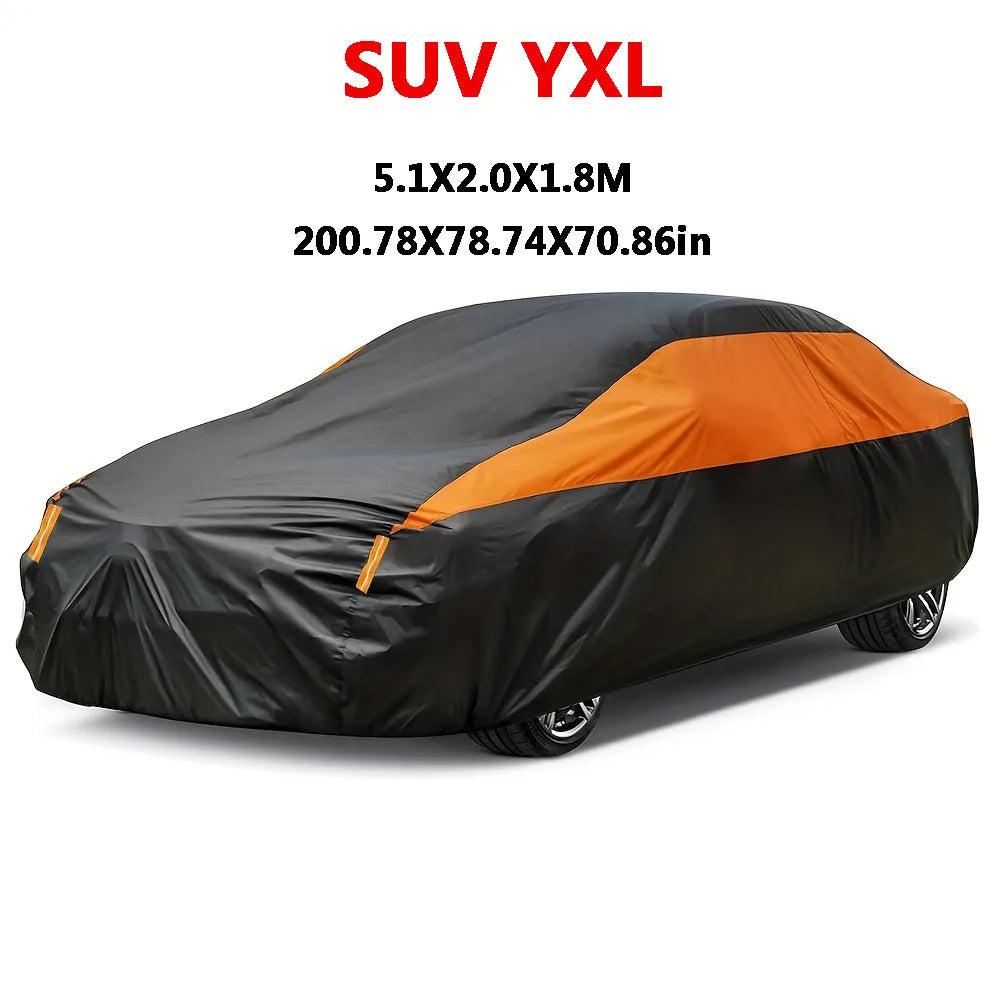 Maliben | Car Cover Carvion | Waterproof & Uv Protection | For Suv & Sedan | 190t Polyester