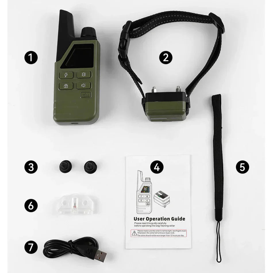 Maliben | JECO – Professional Dog Training Collar | Anti-Bark & Remote Control