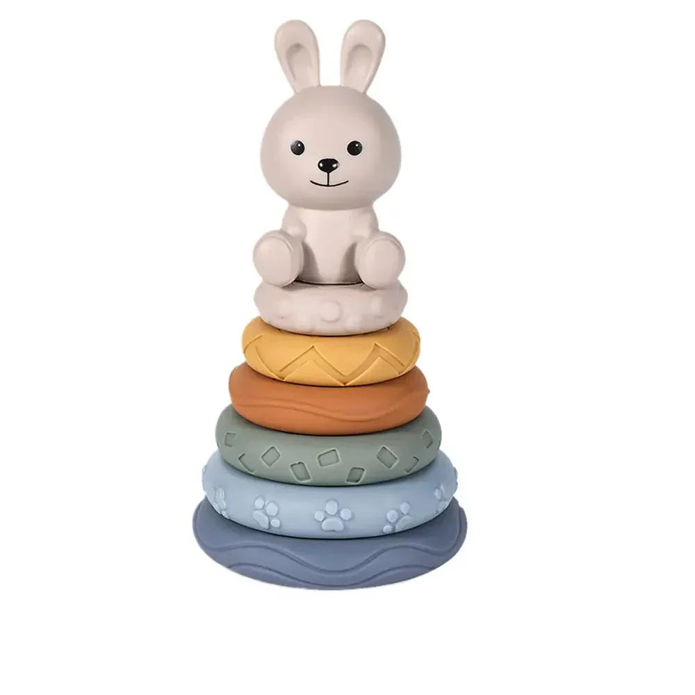 Maliben | Zachtestapelaars | Discovering Playfully - Montessori Stacking Rings For Babies