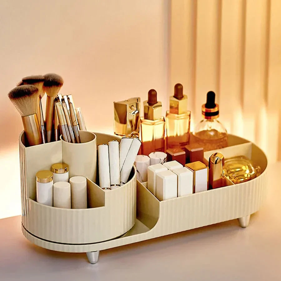 Maliben | Eleganza – Luxury Beauty Organizer with Slim Rotating Design